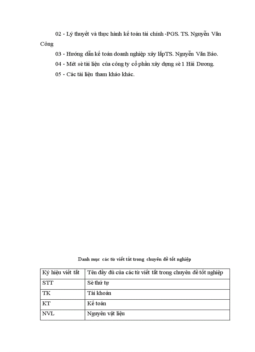 image for page Kế toán tập hợp chi phí sản xuất và tính giá thành sản phẩm xây lắp tại công ty cổ phần xây dựng số 1 Hải Dương
