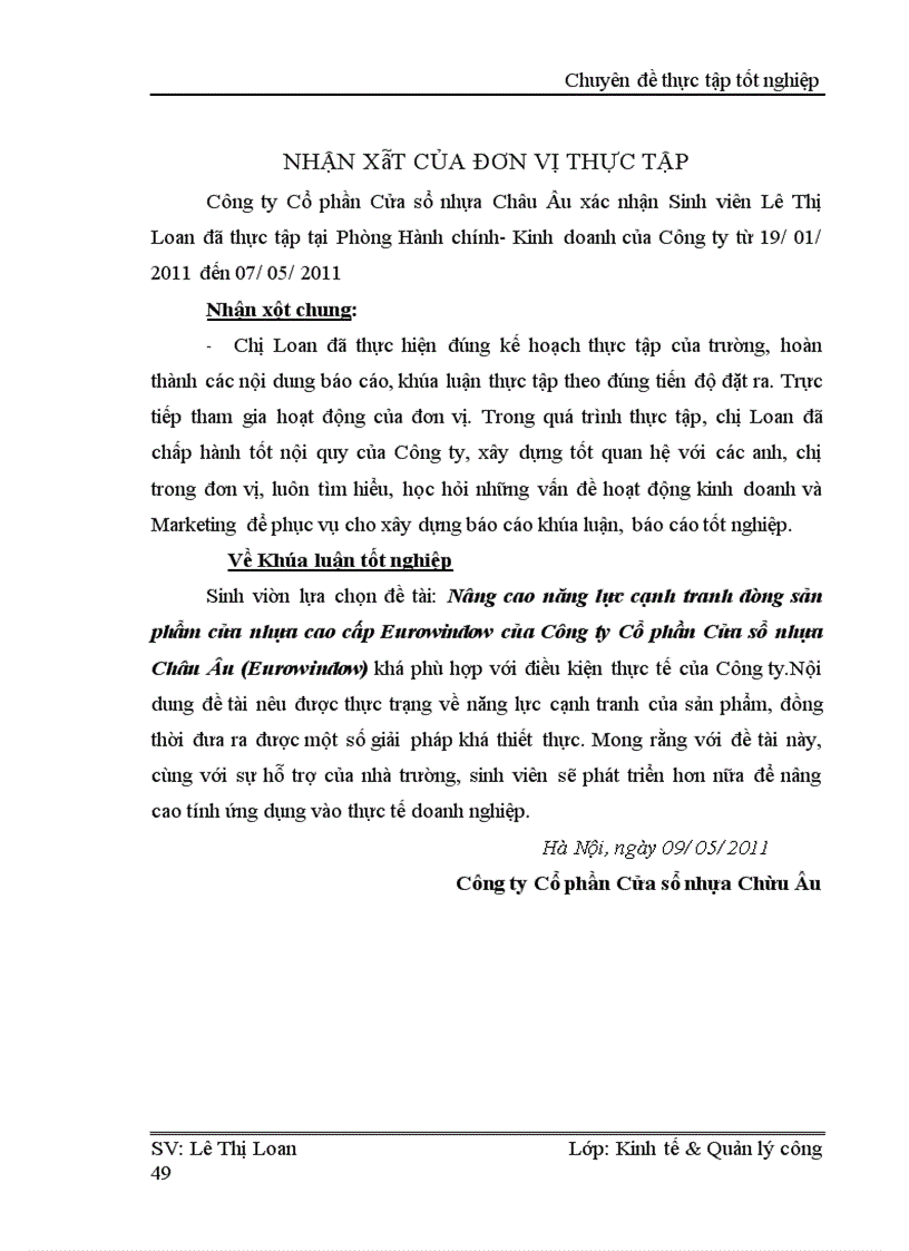 image for page Nâng cao năng lực cạnh tranh dòng sản phẩm cửa nhựa cao cấp Eurowindow của Công ty Cổ phần Cửa sổ nhựa Châu Âu (Eurowindow)
