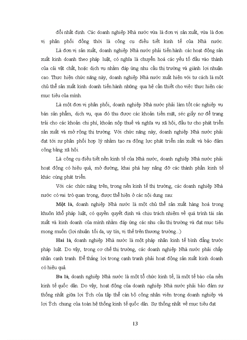 image for page Nâng cao hiệu quả hoạt động sản xuất kinh doanh Đối với các doanh nghiệp Nhà nước