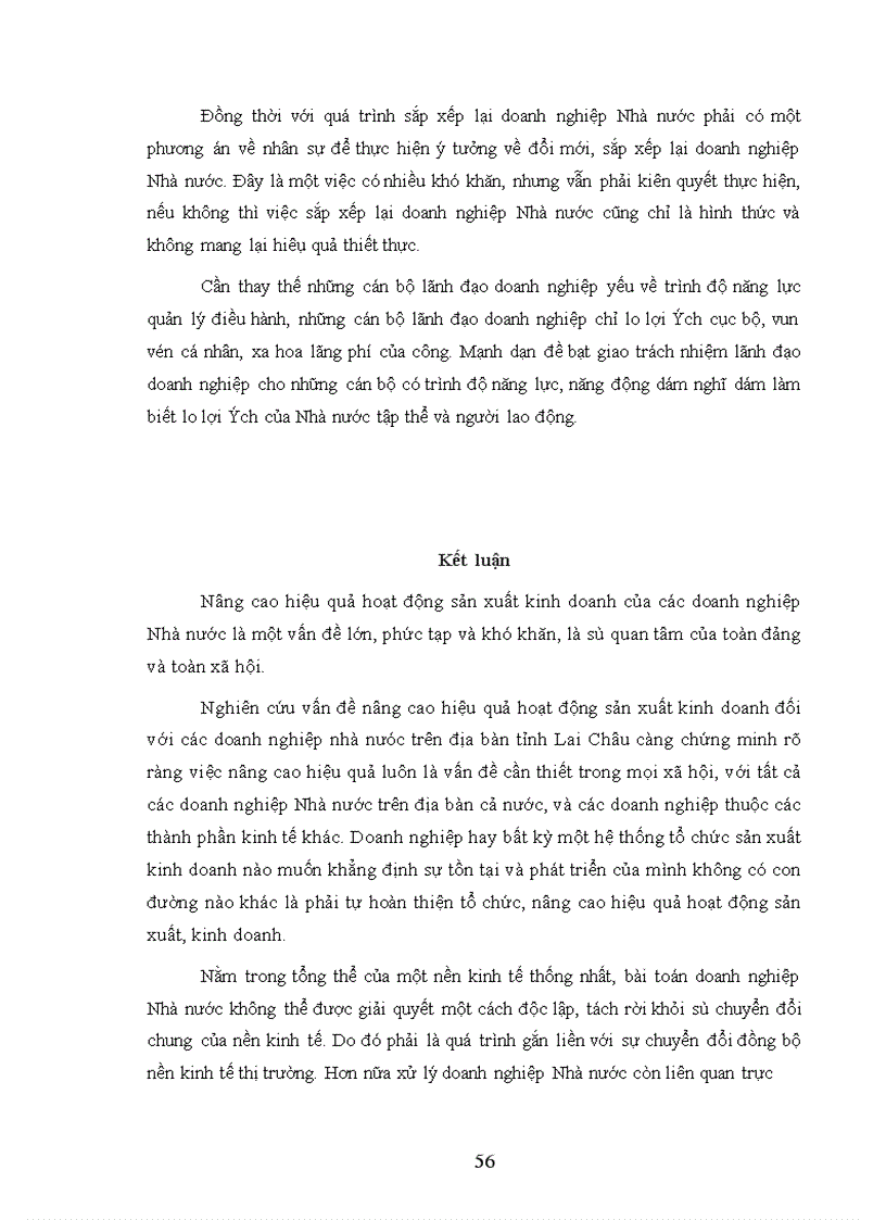 image for page Nâng cao hiệu quả hoạt động sản xuất kinh doanh Đối với các doanh nghiệp Nhà nước