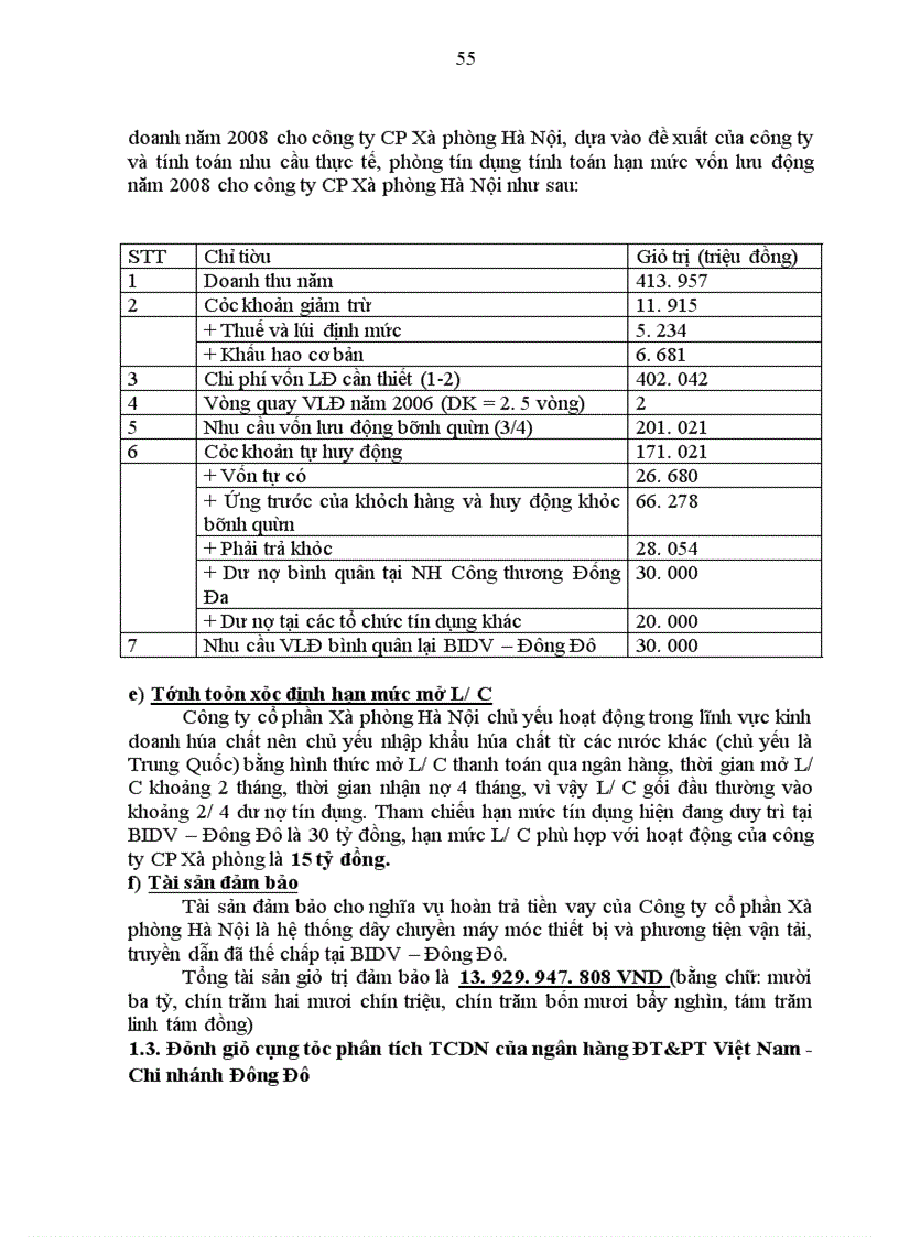 image for page Giải pháp nâng cao chất lượng công tác phân tích tài chính doanh nghiệp trong hoạt động tín dụng của Ngân hàng Đầu tư và Phát triển Việt Nam- Chi nhánh Đông Đô