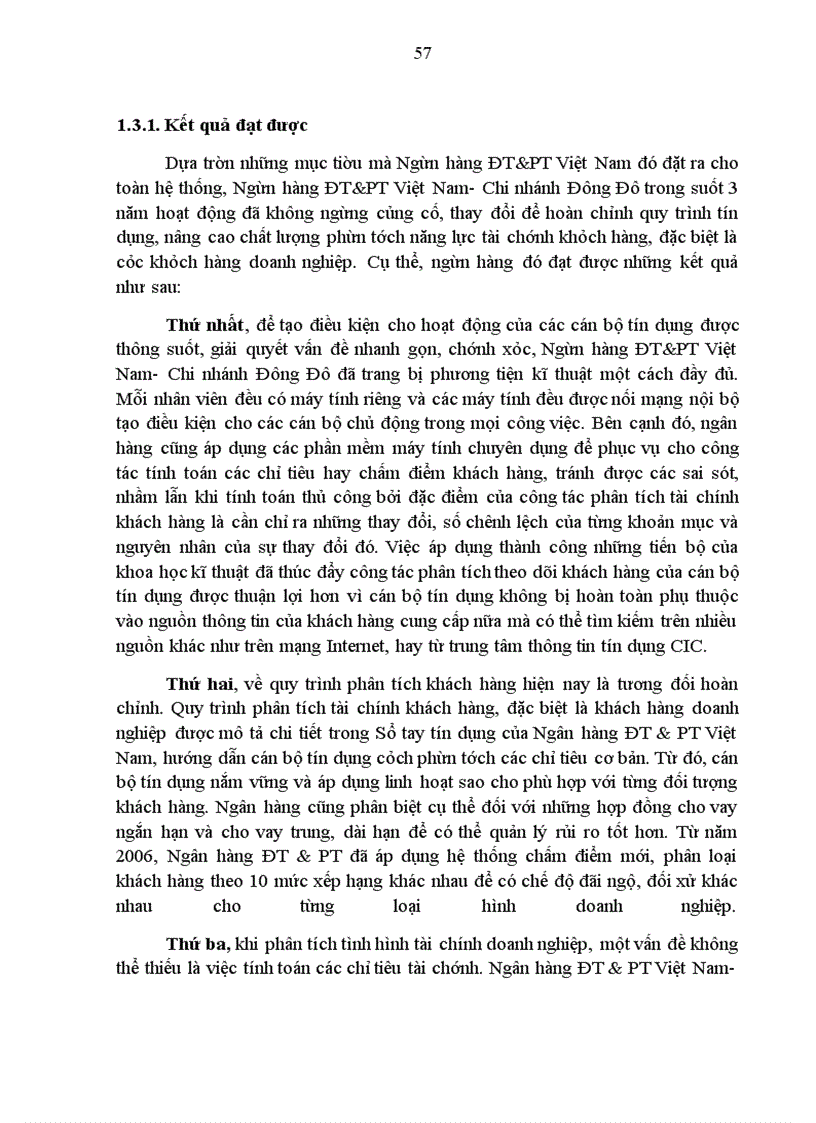 image for page Giải pháp nâng cao chất lượng công tác phân tích tài chính doanh nghiệp trong hoạt động tín dụng của Ngân hàng Đầu tư và Phát triển Việt Nam- Chi nhánh Đông Đô