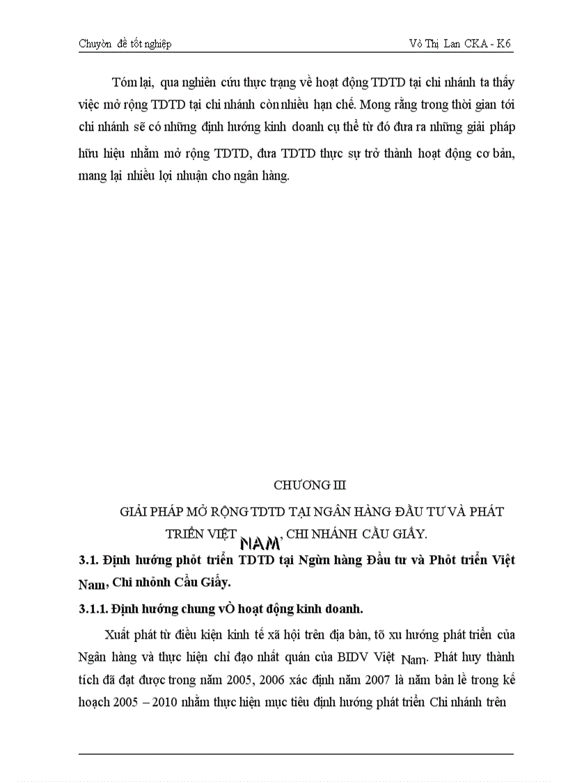 image for page Giải pháp mở rộng tín dụng tiêu dùng tại Ngân hàng Đầu tư và Phát triển Việt Nam Chi nhánh Cầu Giấy