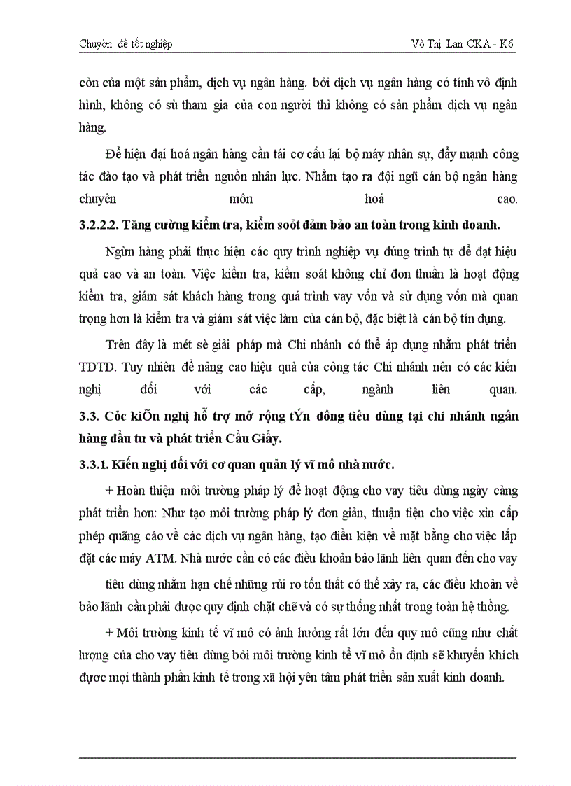 image for page Giải pháp mở rộng tín dụng tiêu dùng tại Ngân hàng Đầu tư và Phát triển Việt Nam Chi nhánh Cầu Giấy