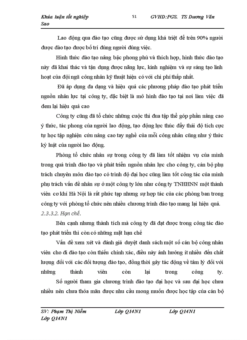 image for page Đào tạo phát triển nguồn nhân lực trong công ty TNHHNN một thành viên Cơ khí Hà Nội. Một số giải pháp nhằm hoàn thiện công tác trên