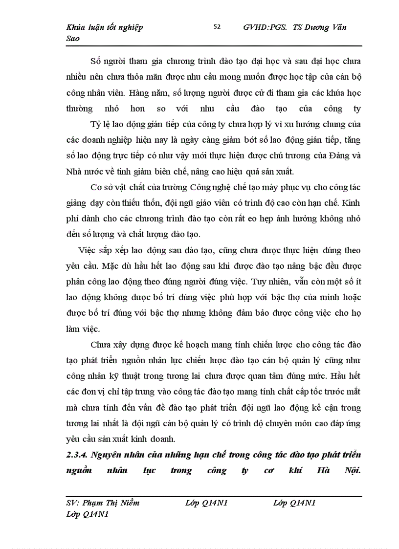 image for page Đào tạo phát triển nguồn nhân lực trong công ty TNHHNN một thành viên Cơ khí Hà Nội. Một số giải pháp nhằm hoàn thiện công tác trên