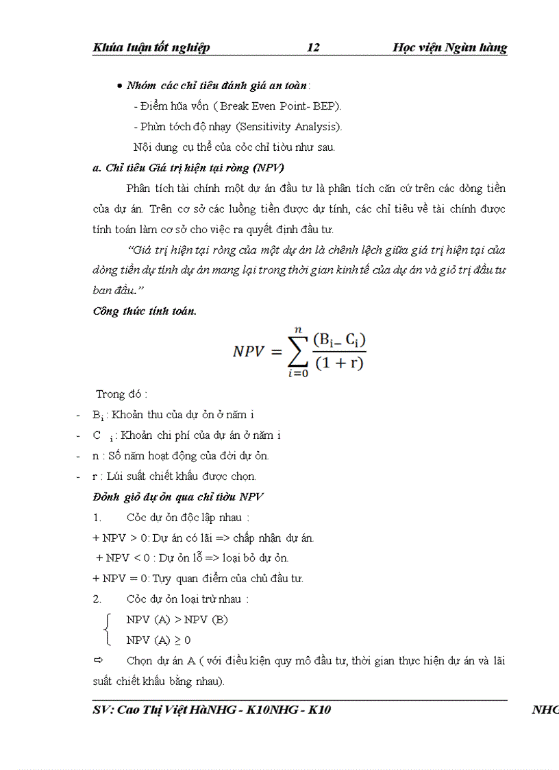 image for page Giải pháp nâng cao chất lương công tác thẩm định tài chính dự án đầu tư tại NHNo & PTNT Chi nhánh Thăng Long