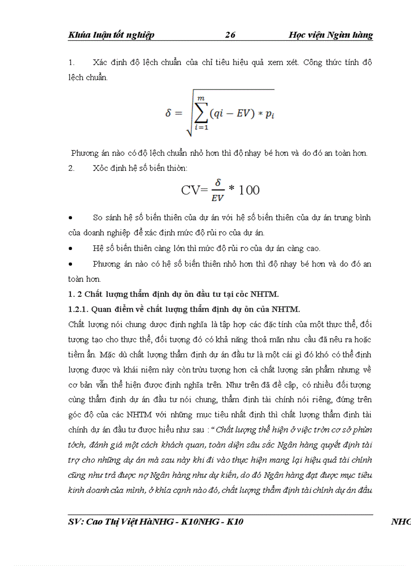 image for page Giải pháp nâng cao chất lương công tác thẩm định tài chính dự án đầu tư tại NHNo & PTNT Chi nhánh Thăng Long