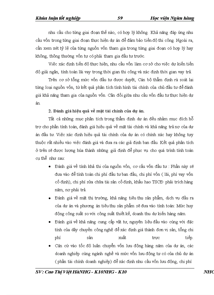image for page Giải pháp nâng cao chất lương công tác thẩm định tài chính dự án đầu tư tại NHNo & PTNT Chi nhánh Thăng Long