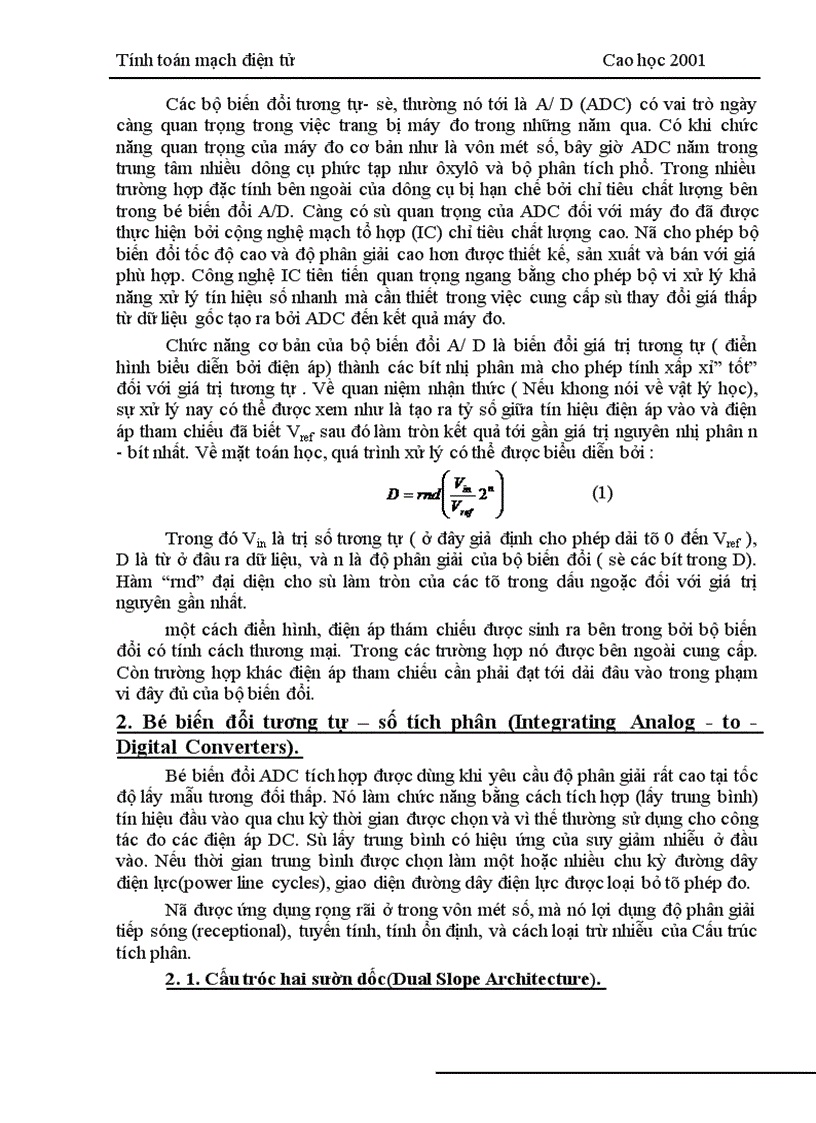 image for page Tính toán mạch điện tử