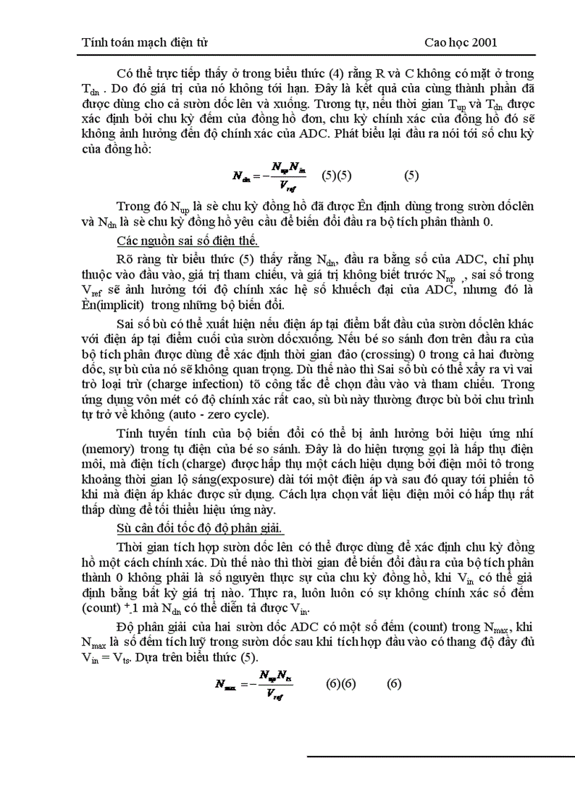 image for page Tính toán mạch điện tử