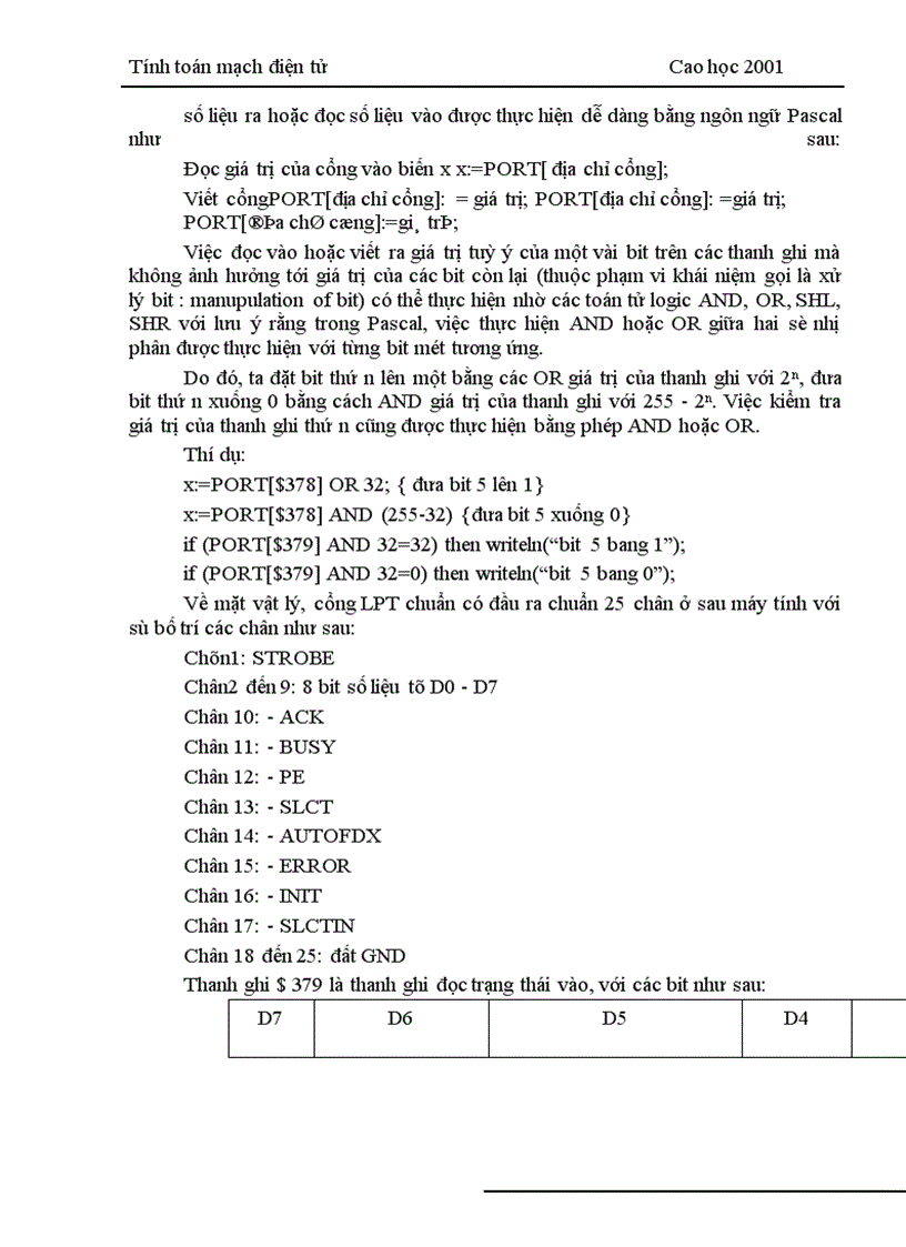 image for page Tính toán mạch điện tử