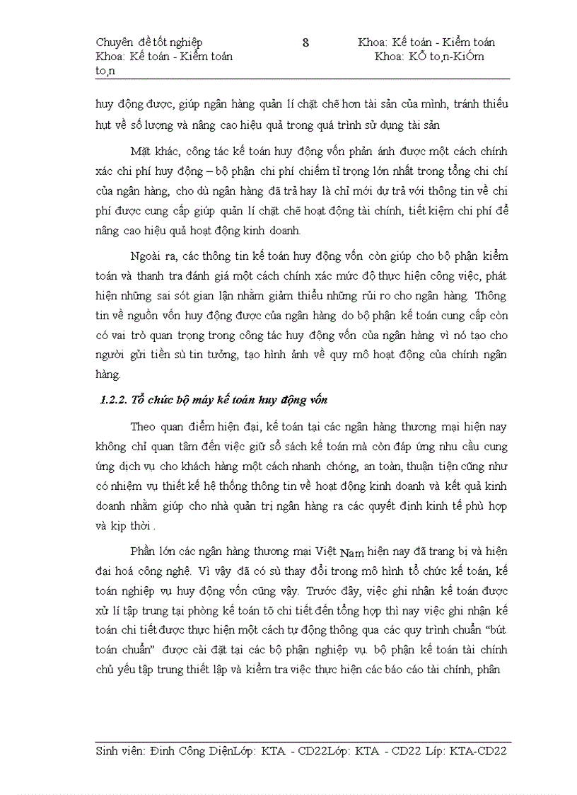 image for page Kế toán nghiệp vụ huy động vốn và giải pháp hoàn thiện kế toán nghiệp vụ huy động vốn tại Ngân hàng đầu tư & Phát triển Chi nhánh Sơn Tây-Tỉnh Hà Tây