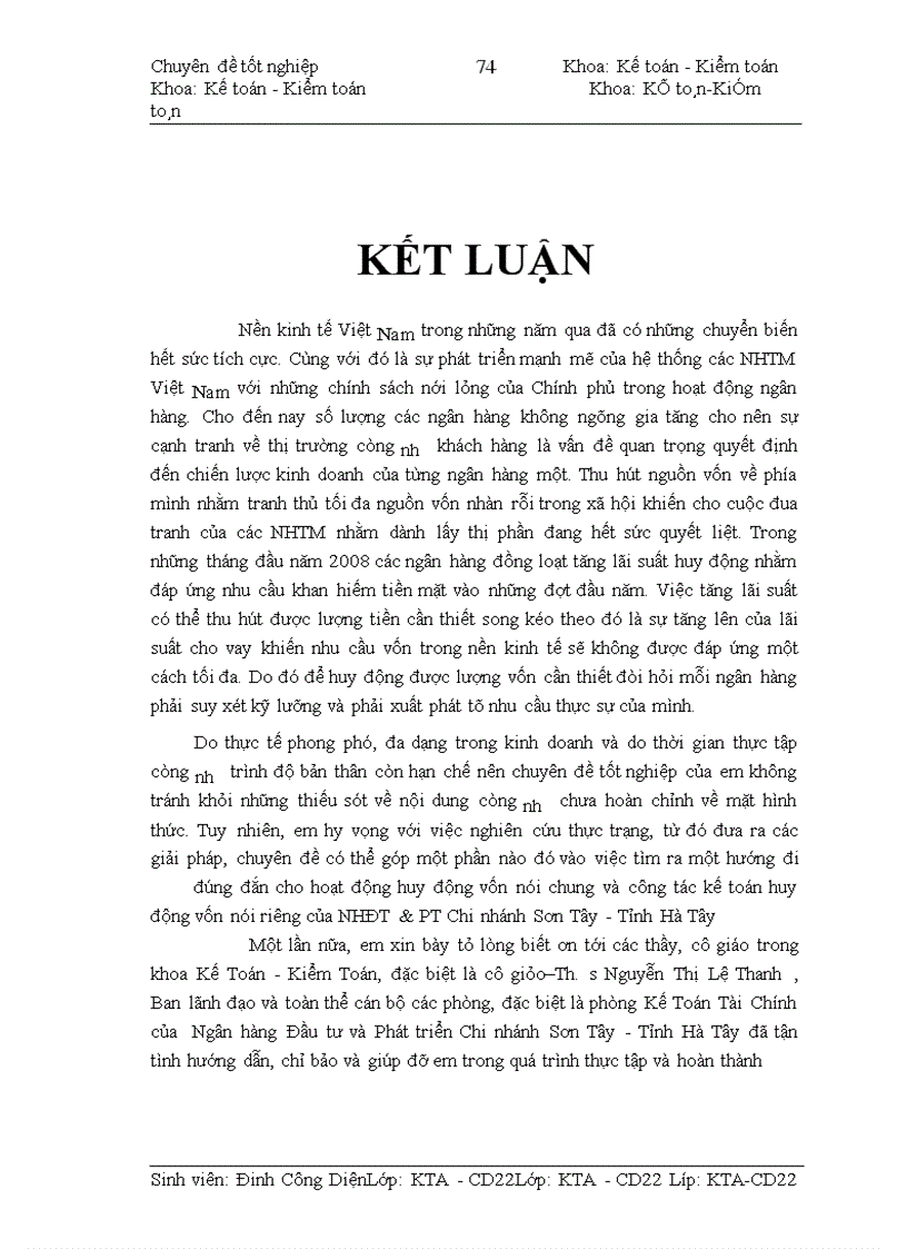 image for page Kế toán nghiệp vụ huy động vốn và giải pháp hoàn thiện kế toán nghiệp vụ huy động vốn tại Ngân hàng đầu tư & Phát triển Chi nhánh Sơn Tây-Tỉnh Hà Tây