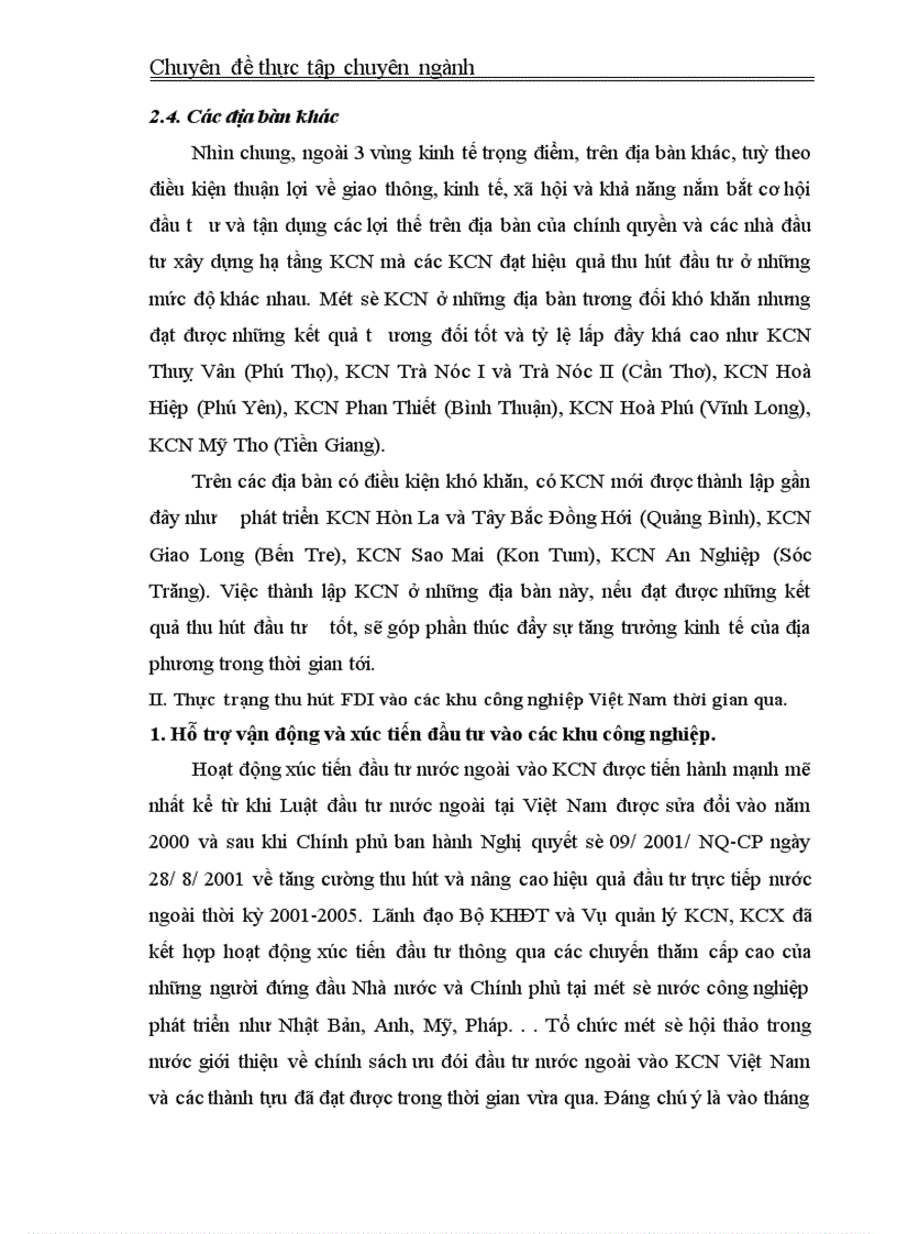 image for page Một số định hướng và giải pháp nhằm thu hút FDI vào các khu công nghiệp, khu chế xuất ở Việt Nam.
