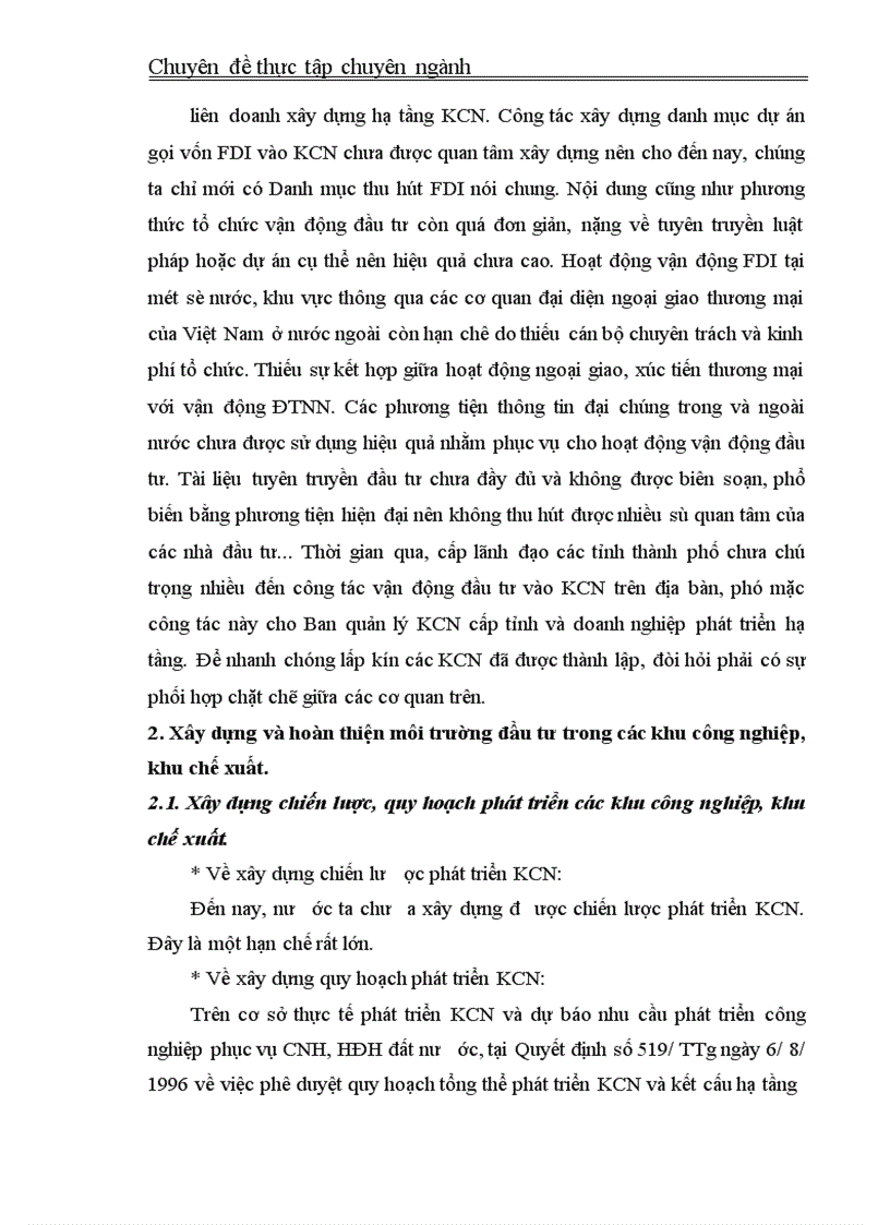 image for page Một số định hướng và giải pháp nhằm thu hút FDI vào các khu công nghiệp, khu chế xuất ở Việt Nam.