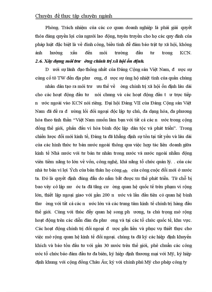 image for page Một số định hướng và giải pháp nhằm thu hút FDI vào các khu công nghiệp, khu chế xuất ở Việt Nam.
