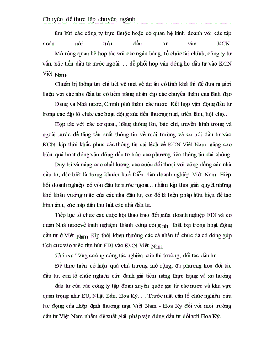 image for page Một số định hướng và giải pháp nhằm thu hút FDI vào các khu công nghiệp, khu chế xuất ở Việt Nam.