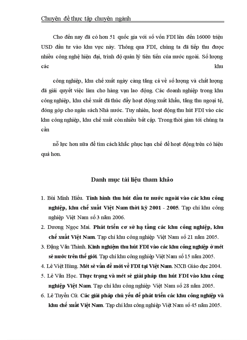 image for page Một số định hướng và giải pháp nhằm thu hút FDI vào các khu công nghiệp, khu chế xuất ở Việt Nam.