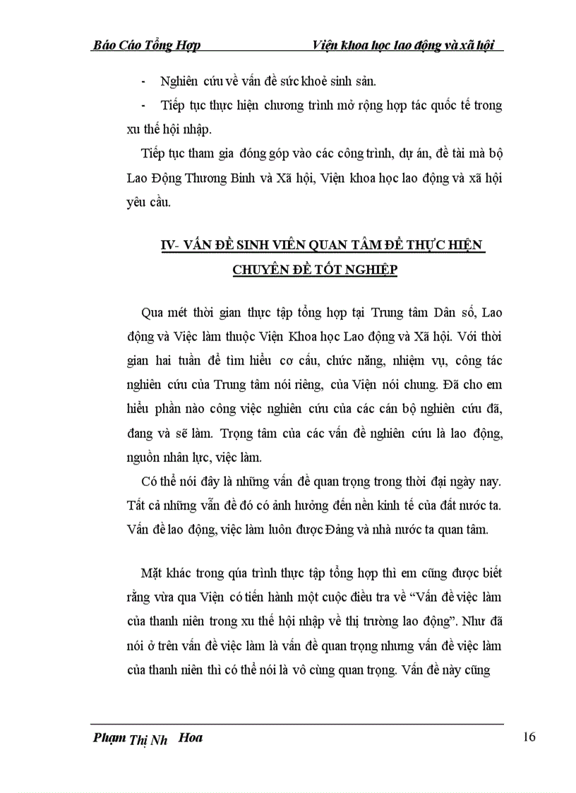 image for page Báo cáo Tổng Hợp Viện Khoa học lao động và xã hội