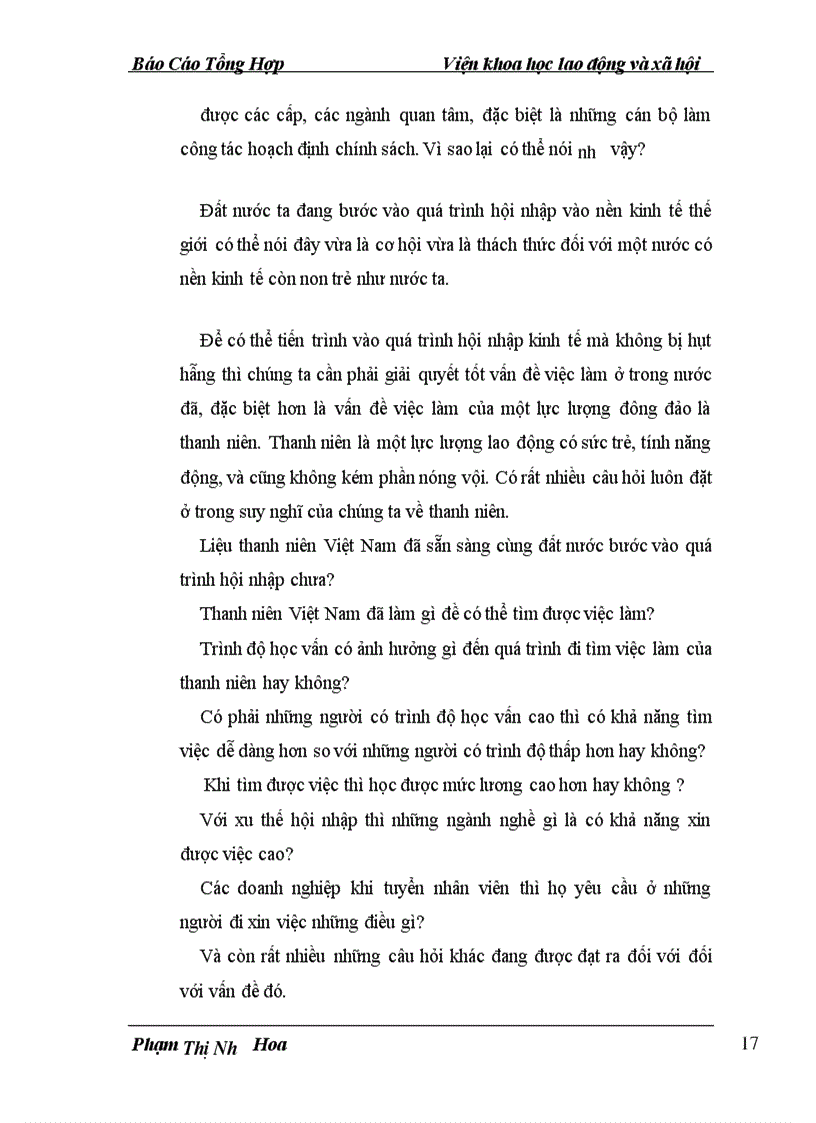 image for page Báo cáo Tổng Hợp Viện Khoa học lao động và xã hội