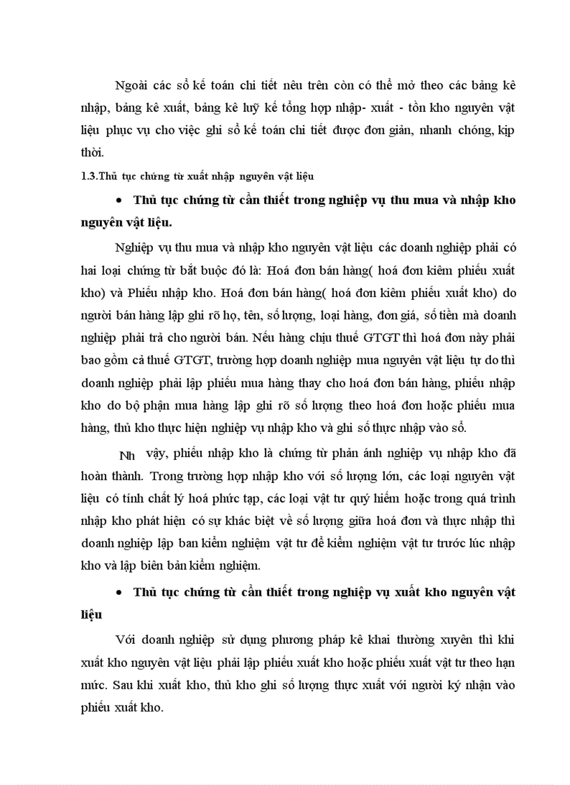 image for page Thực trạng tổ chức công tác kế toán nguyên vật liệu tại Xí nghiệp Than 917