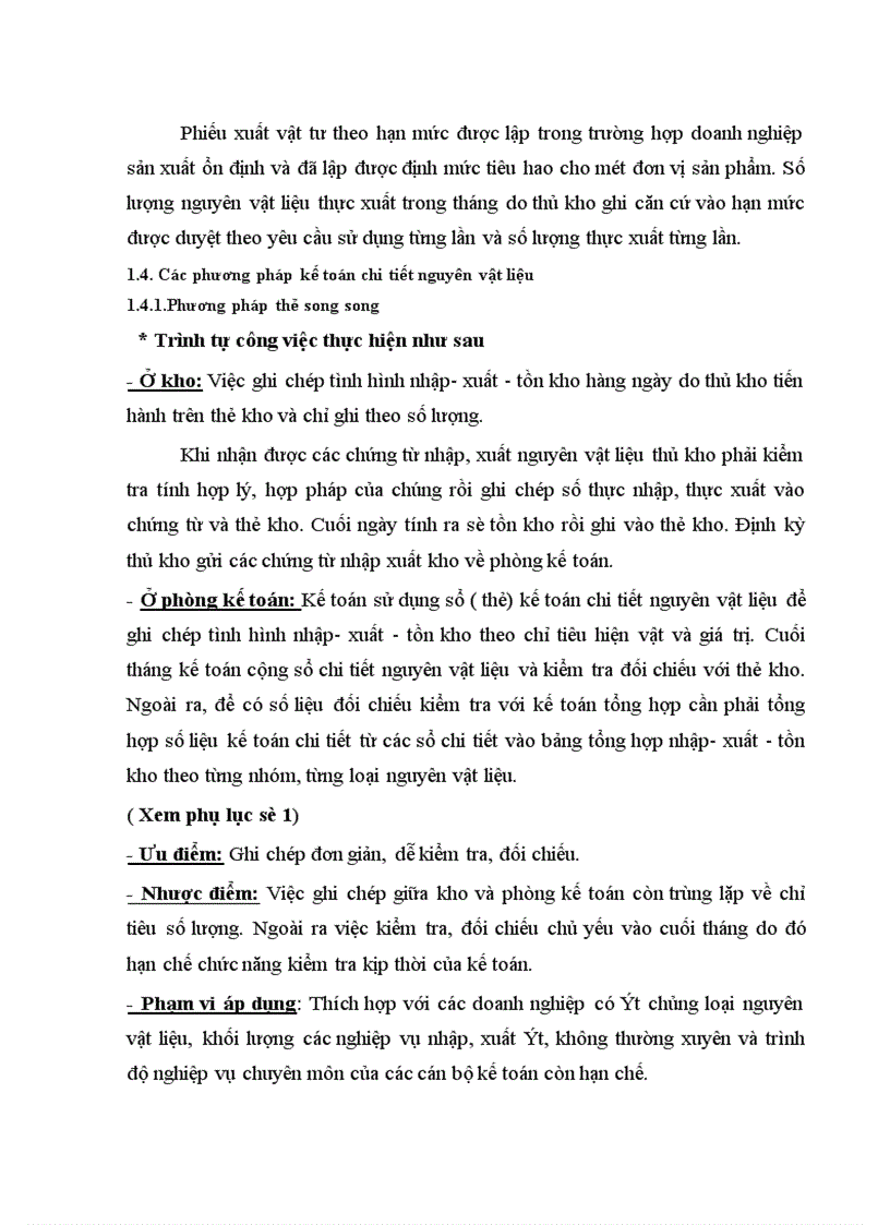 image for page Thực trạng tổ chức công tác kế toán nguyên vật liệu tại Xí nghiệp Than 917