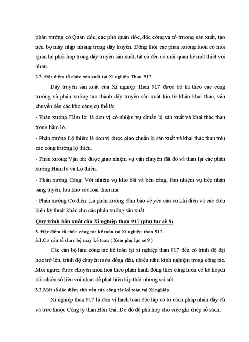 image for page Thực trạng tổ chức công tác kế toán nguyên vật liệu tại Xí nghiệp Than 917