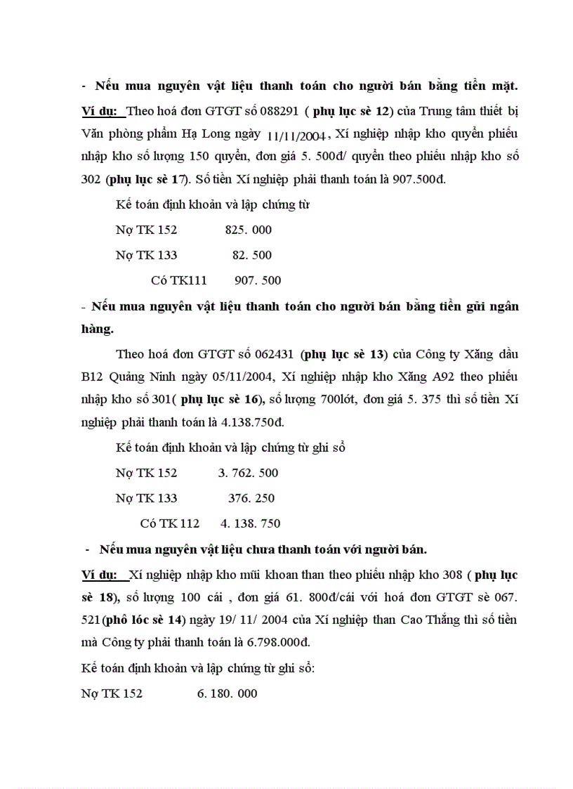 image for page Thực trạng tổ chức công tác kế toán nguyên vật liệu tại Xí nghiệp Than 917