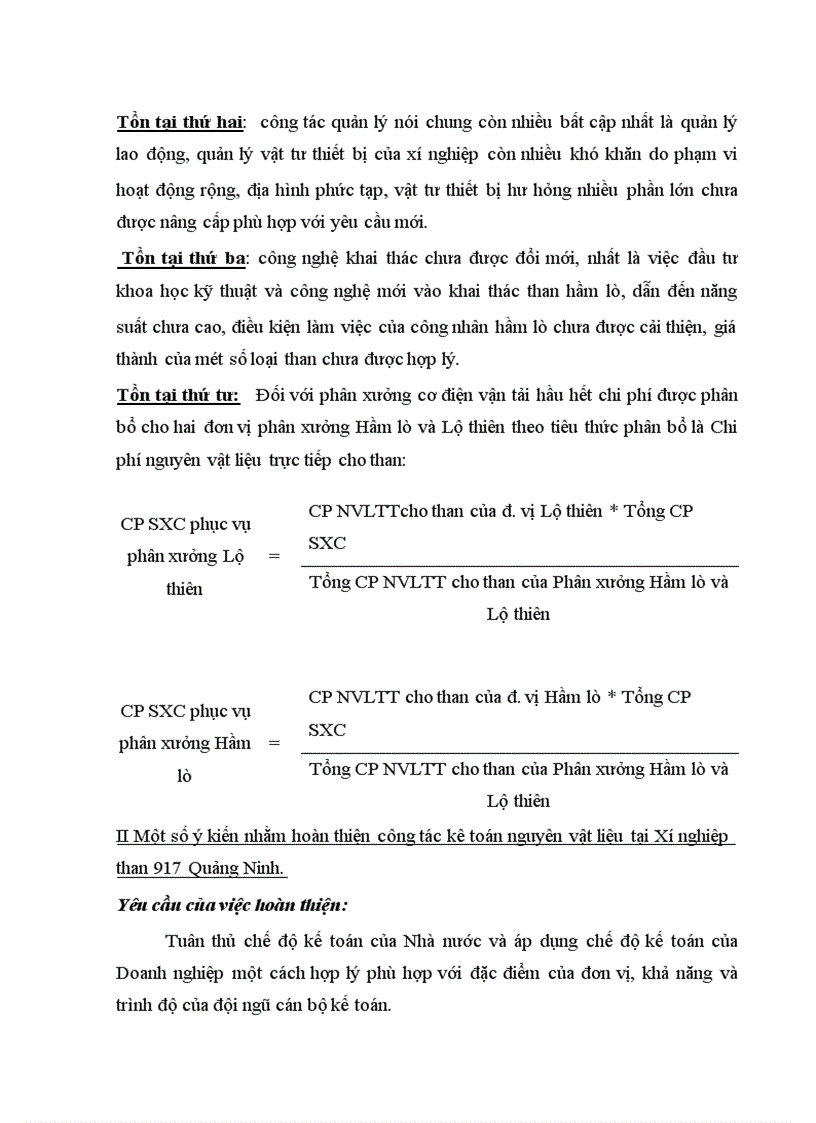 image for page Thực trạng tổ chức công tác kế toán nguyên vật liệu tại Xí nghiệp Than 917