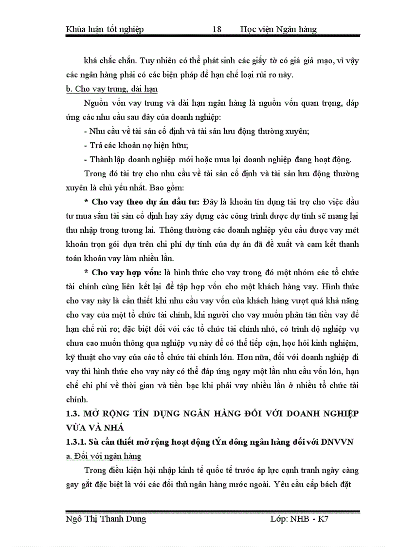image for page Giải pháp mở rộng hoạt động tín dụng đối với doanh nghiệp vừa và nhỏ tại ngân hàng công thương chi nhánh Đông Anh