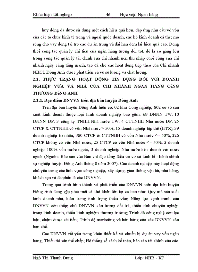 image for page Giải pháp mở rộng hoạt động tín dụng đối với doanh nghiệp vừa và nhỏ tại ngân hàng công thương chi nhánh Đông Anh