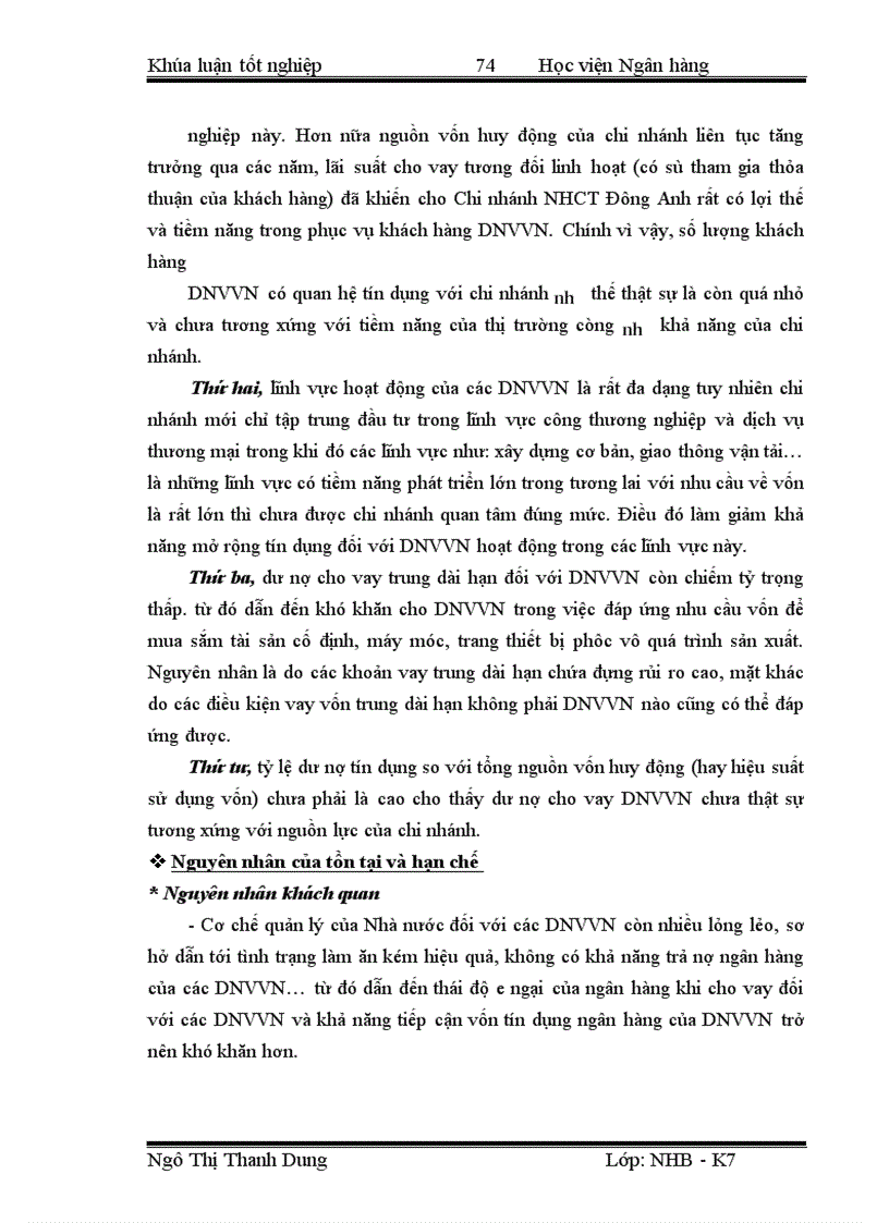 image for page Giải pháp mở rộng hoạt động tín dụng đối với doanh nghiệp vừa và nhỏ tại ngân hàng công thương chi nhánh Đông Anh