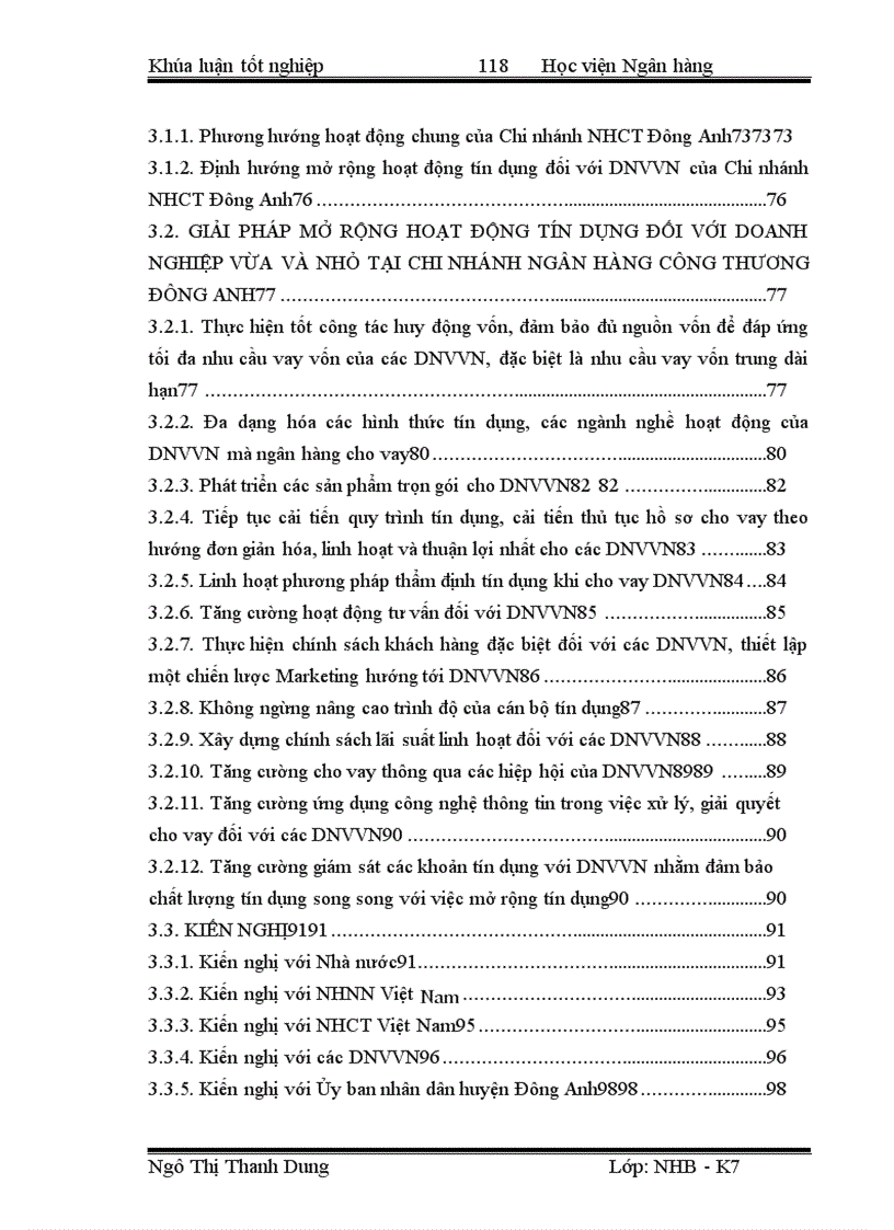 image for page Giải pháp mở rộng hoạt động tín dụng đối với doanh nghiệp vừa và nhỏ tại ngân hàng công thương chi nhánh Đông Anh