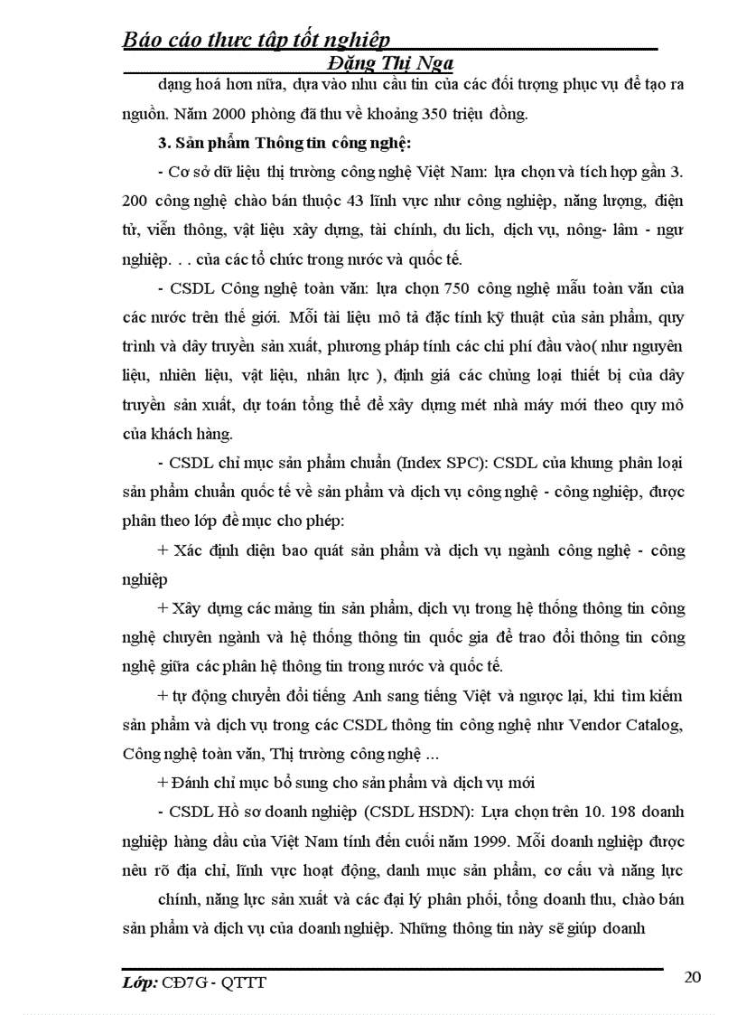 image for page Thực tập tốt nghiệp Trung tâm Thông tin Khoa học Công nghệ Quốc gia