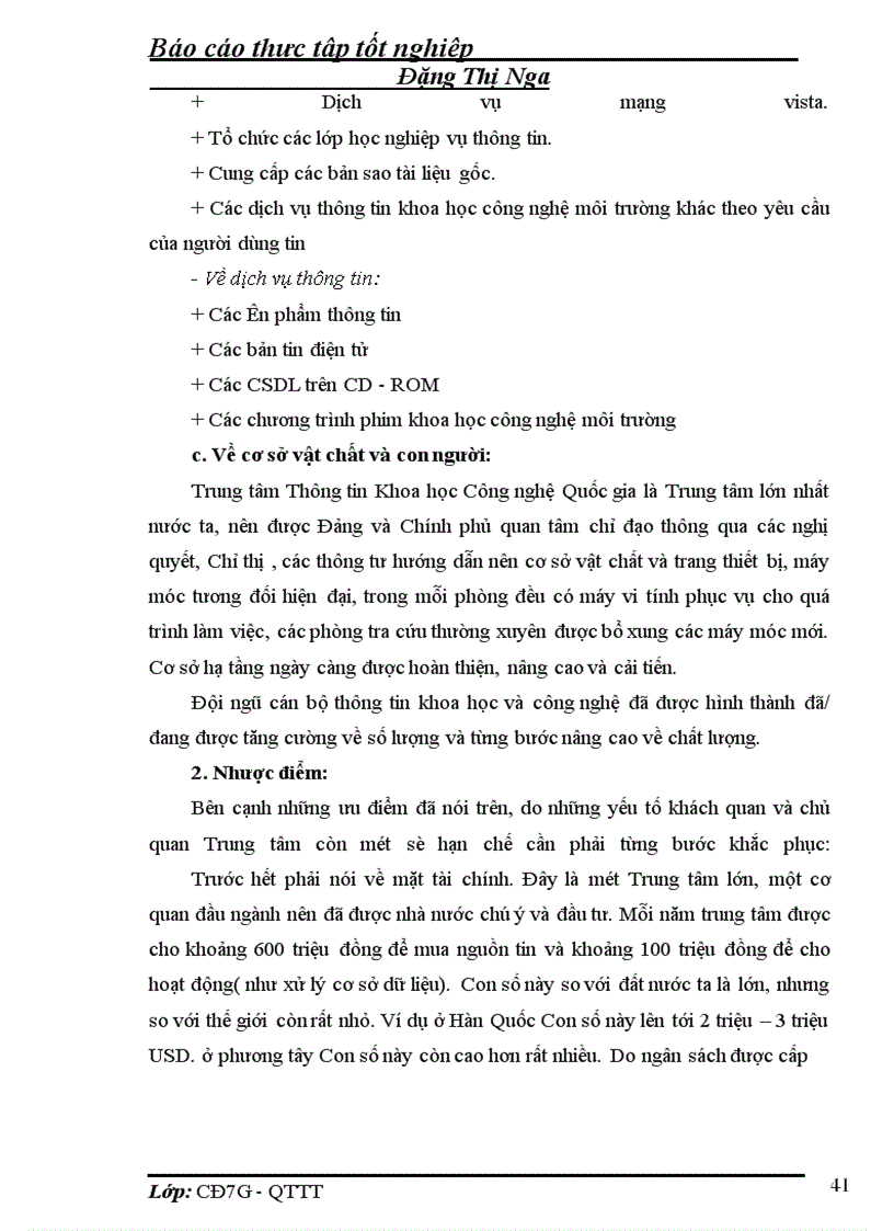 image for page Thực tập tốt nghiệp Trung tâm Thông tin Khoa học Công nghệ Quốc gia