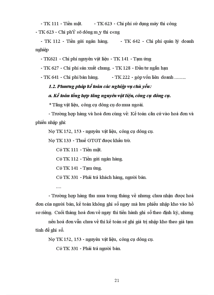 image for page Hoàn thiện công tác hạch toán nguyên vật liệu, công cụ dụng cụ tại Công ty Cầu 5 Thăng Long