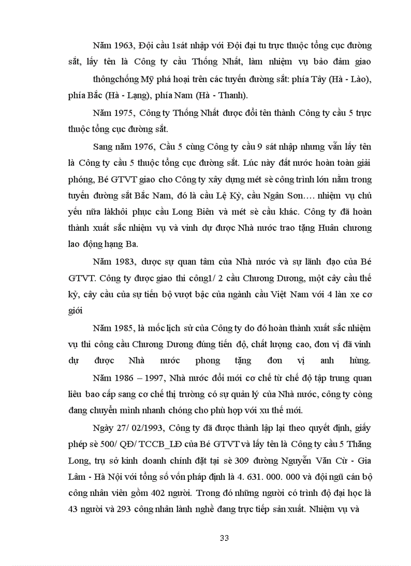 image for page Hoàn thiện công tác hạch toán nguyên vật liệu, công cụ dụng cụ tại Công ty Cầu 5 Thăng Long