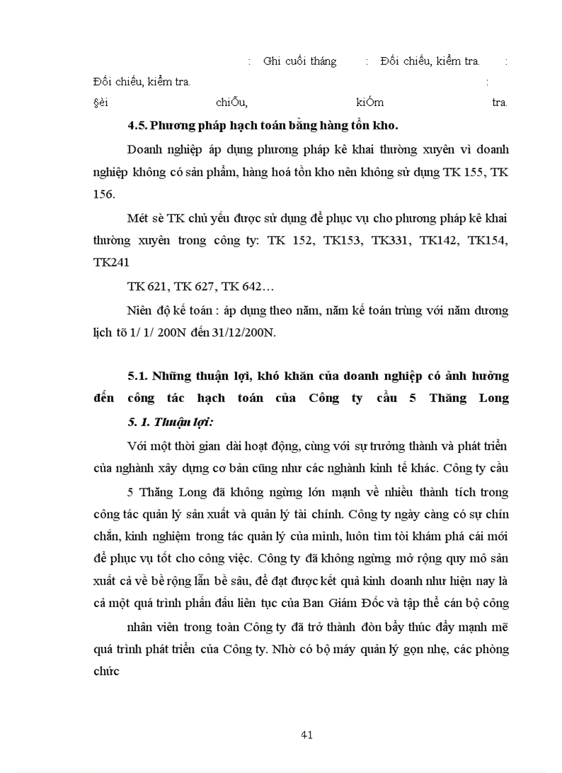 image for page Hoàn thiện công tác hạch toán nguyên vật liệu, công cụ dụng cụ tại Công ty Cầu 5 Thăng Long