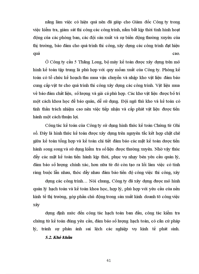 image for page Hoàn thiện công tác hạch toán nguyên vật liệu, công cụ dụng cụ tại Công ty Cầu 5 Thăng Long