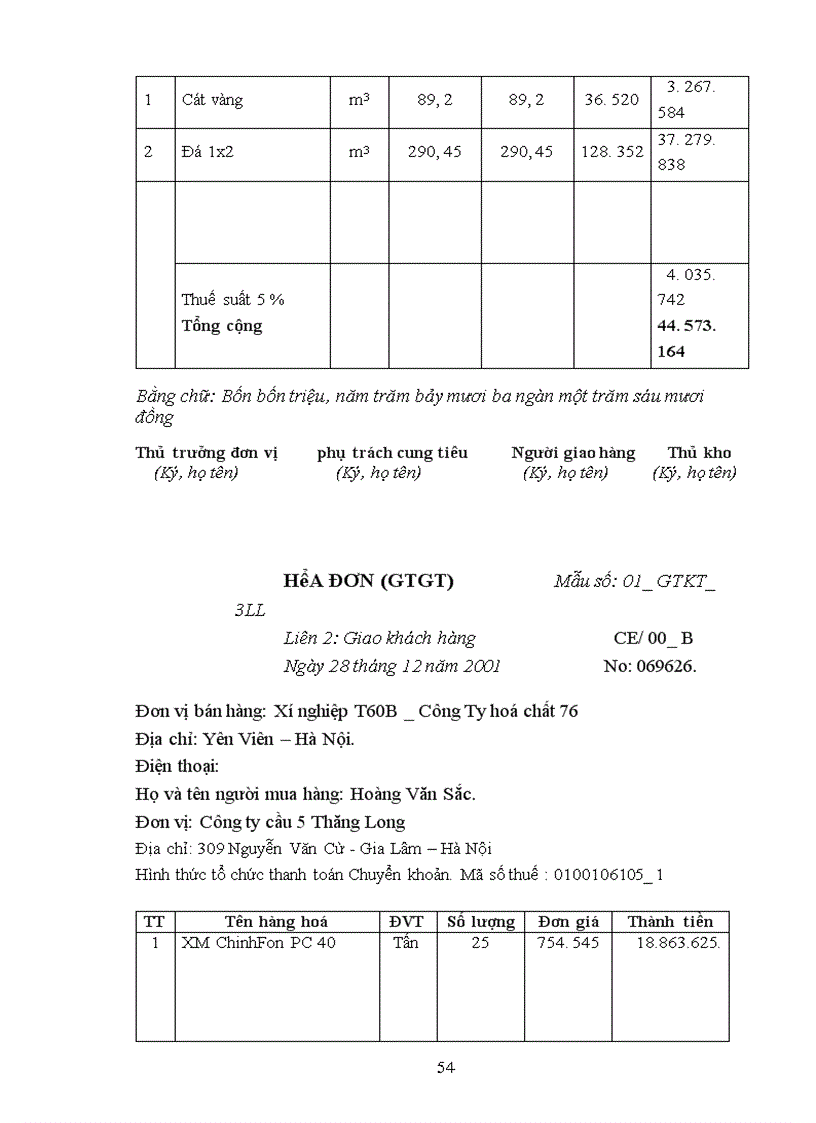 image for page Hoàn thiện công tác hạch toán nguyên vật liệu, công cụ dụng cụ tại Công ty Cầu 5 Thăng Long