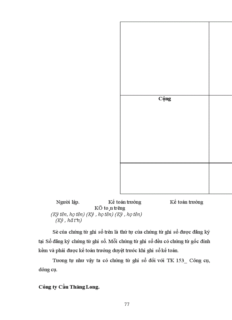 image for page Hoàn thiện công tác hạch toán nguyên vật liệu, công cụ dụng cụ tại Công ty Cầu 5 Thăng Long