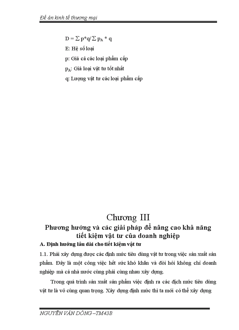image for page Thực trạng tiết kiệm vật tư trong hoạt động sản xuất kinh doanh của doanh nghiệp