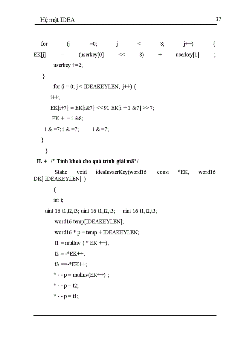 image for page Nghiên cứu, ứng dụng của hệ mật IEDA vào bảo mật thông tin