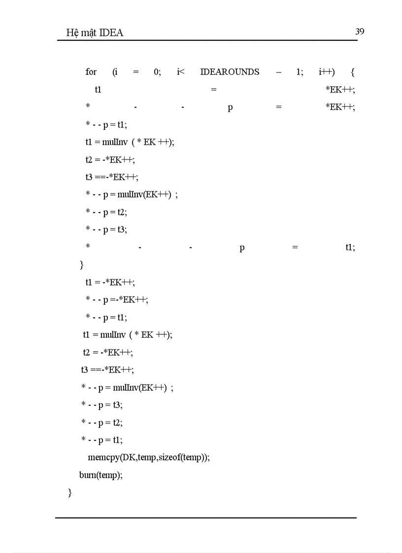 image for page Nghiên cứu, ứng dụng của hệ mật IEDA vào bảo mật thông tin