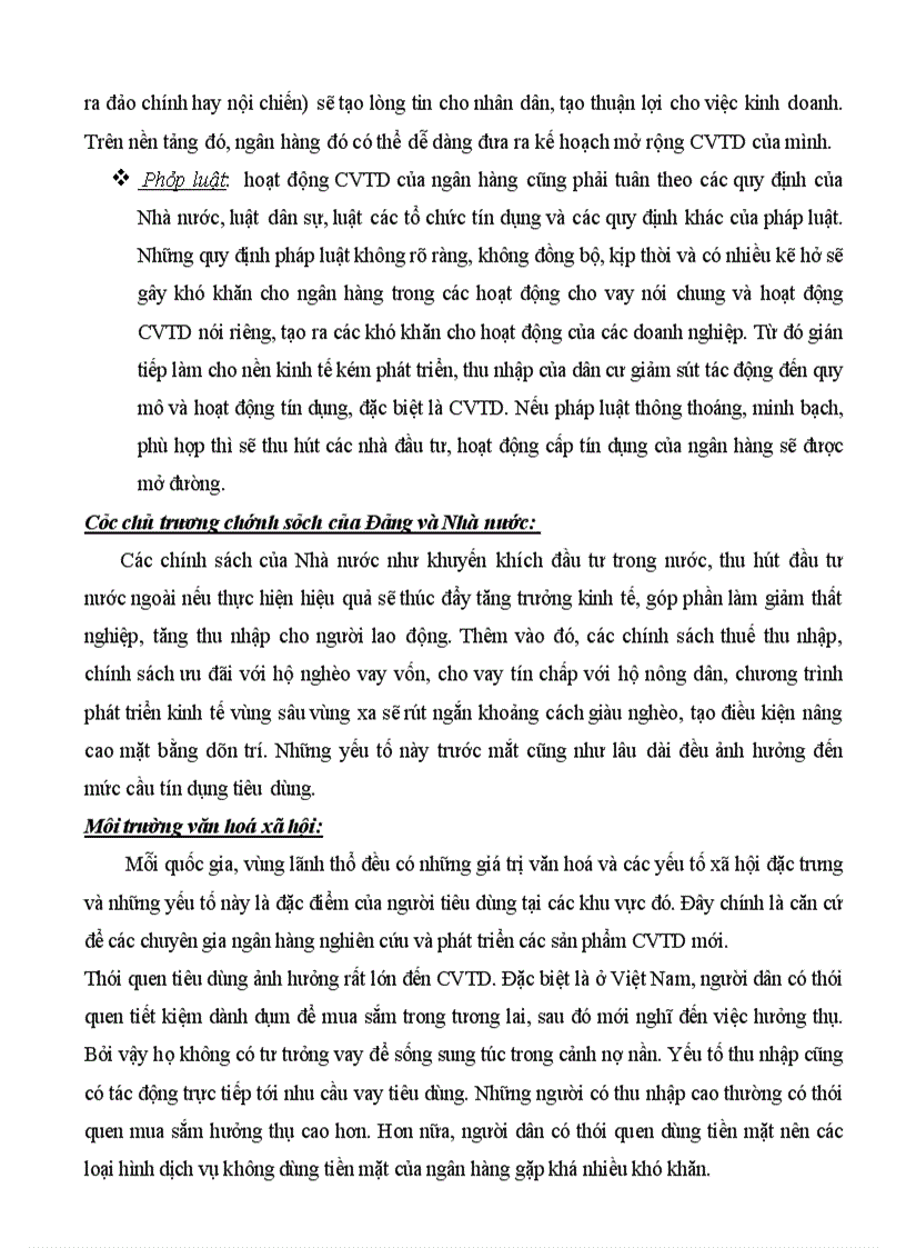 image for page Giải pháp mở rộng cho vay tiêu dùng tại Ngân Hàng TMCP Công Thương Việt Nam – chi nhánh Đông Hà Nội