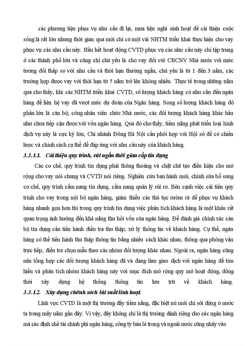 image for page Giải pháp mở rộng cho vay tiêu dùng tại Ngân Hàng TMCP Công Thương Việt Nam – chi nhánh Đông Hà Nội