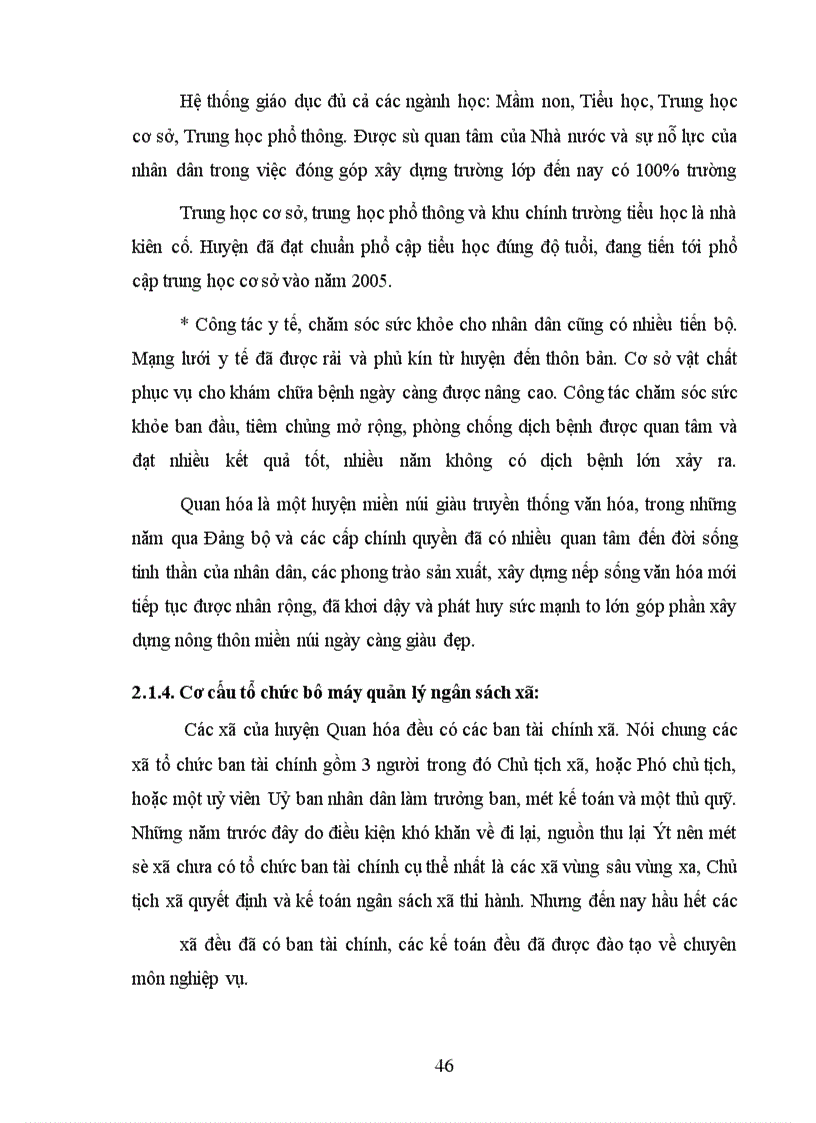 image for page Giải pháp tăng cường quản lý ngân sách xã trên địa bàn huyện Quan hóa - Thanh hóa