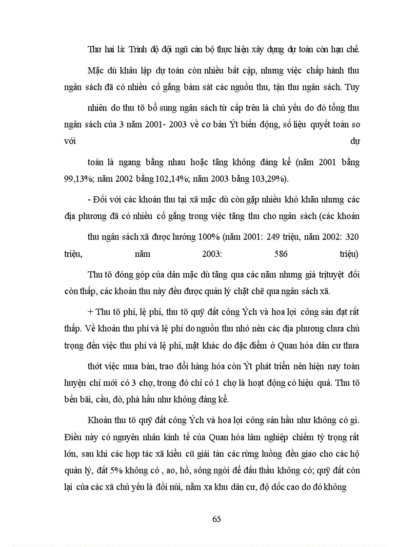 image for page Giải pháp tăng cường quản lý ngân sách xã trên địa bàn huyện Quan hóa - Thanh hóa