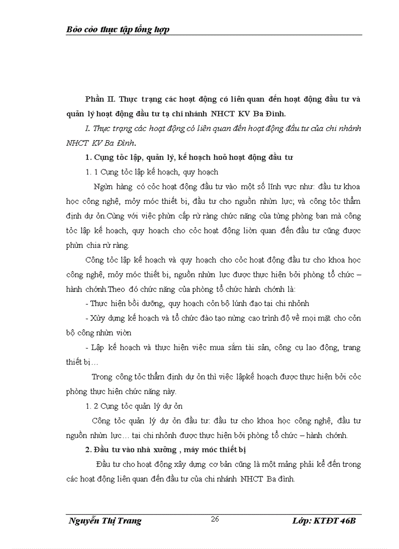 image for page Báo cáo thực tập tổng hợp tại chi nhánh NHCT Khu vực Ba Đình